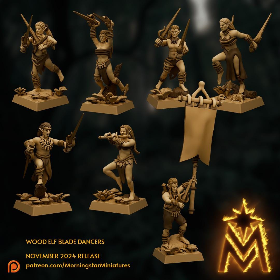 Wood Elf Bladedancers