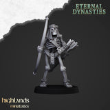 Ancient Skeleton with Bows