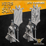 Lion Guards with Halberds