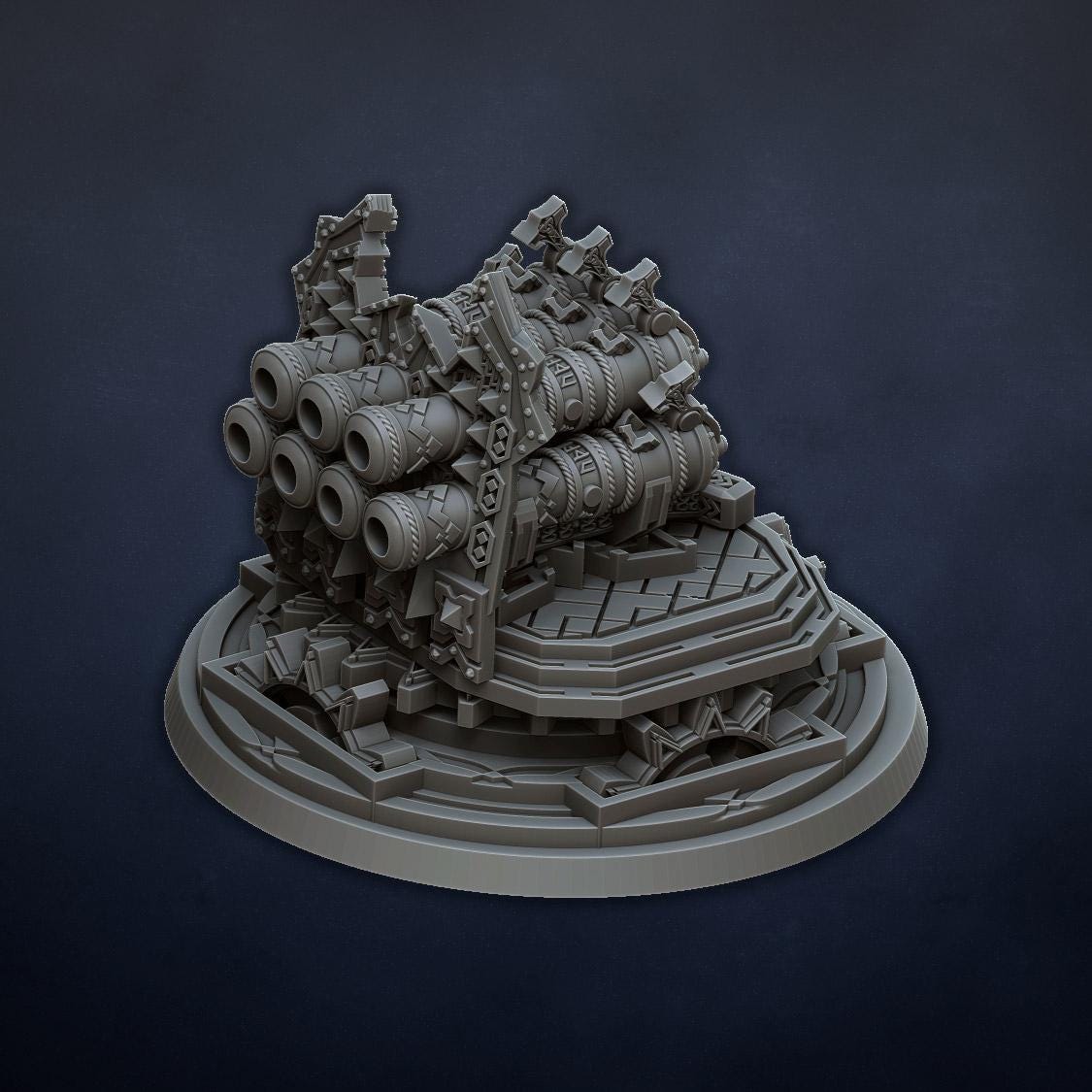 Dwarf Organ Gun
