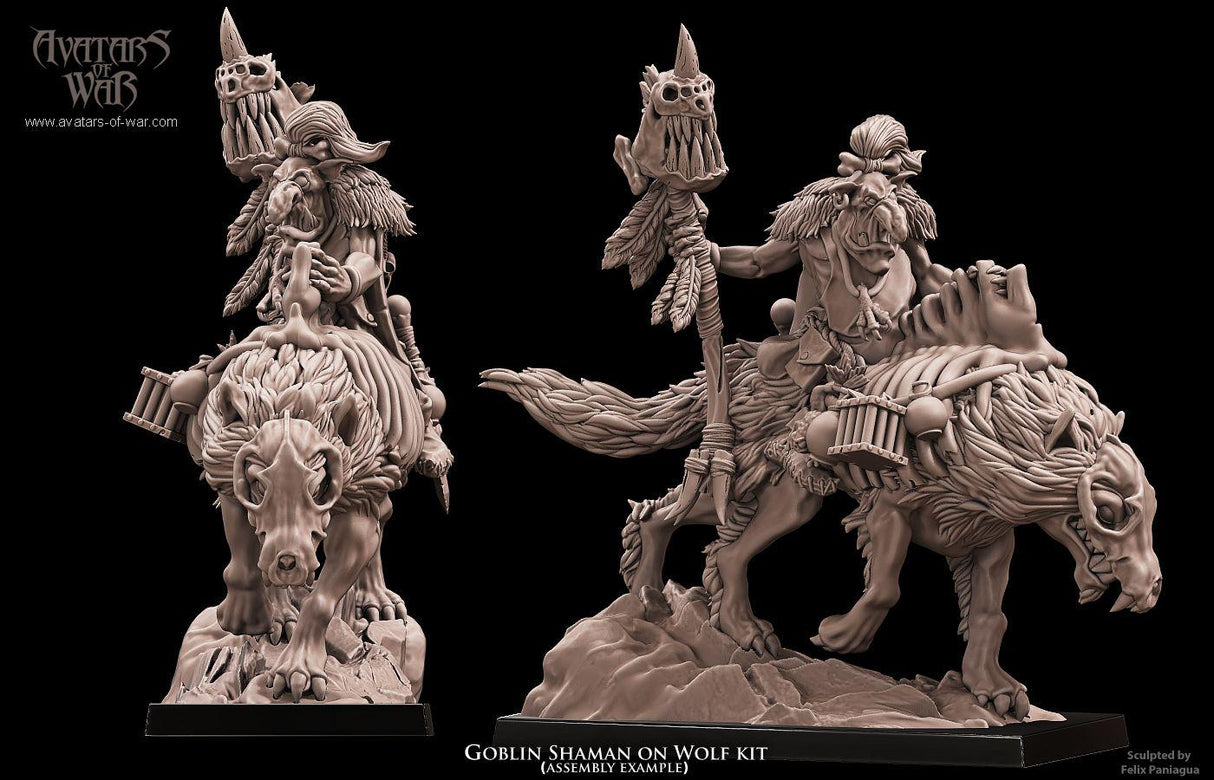 Goblin Shaman on Wolf