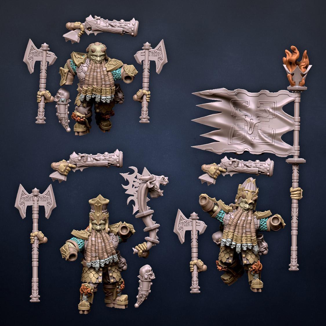 Infernal Warriors with Great Weapons