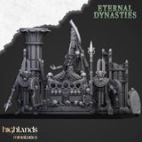 Pharaoh Funeral Ship Casket