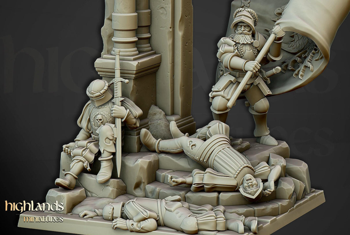 Sunland Imperial Battle Standard Bearer