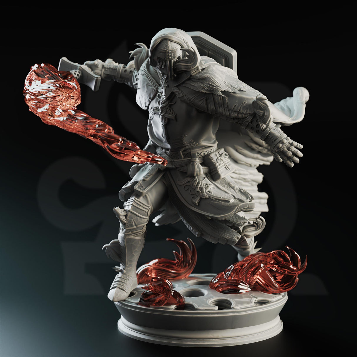Embernos - Fire Elemi Crusader