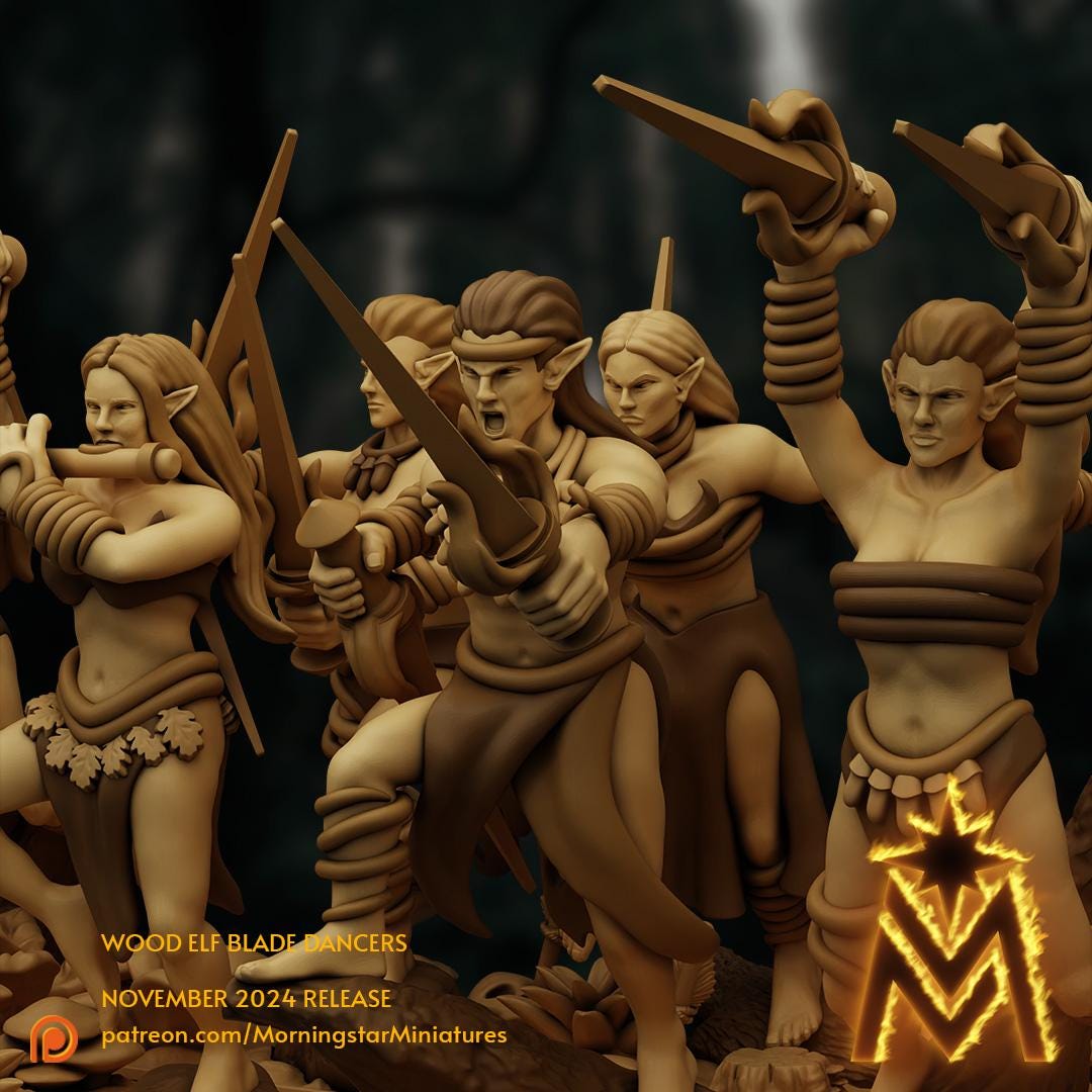 Wood Elf Bladedancers
