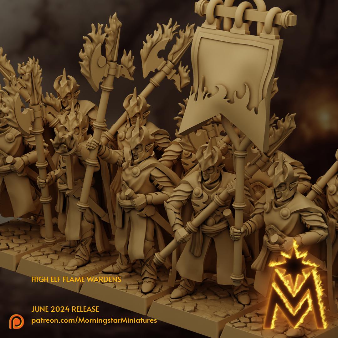 High Elf Flame Wardens
