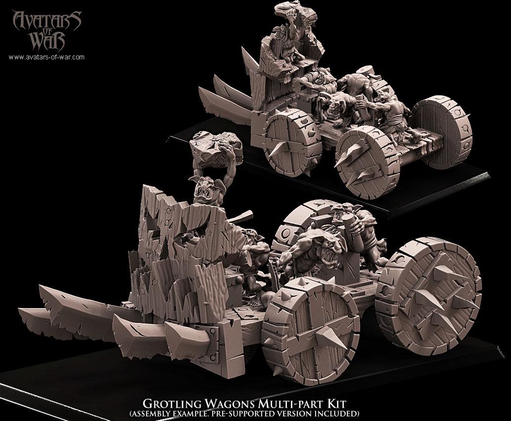 Goblin Grotling Battle Wagon