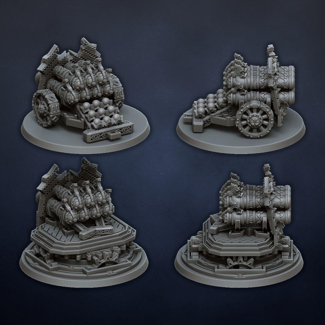 Dwarf Organ Gun