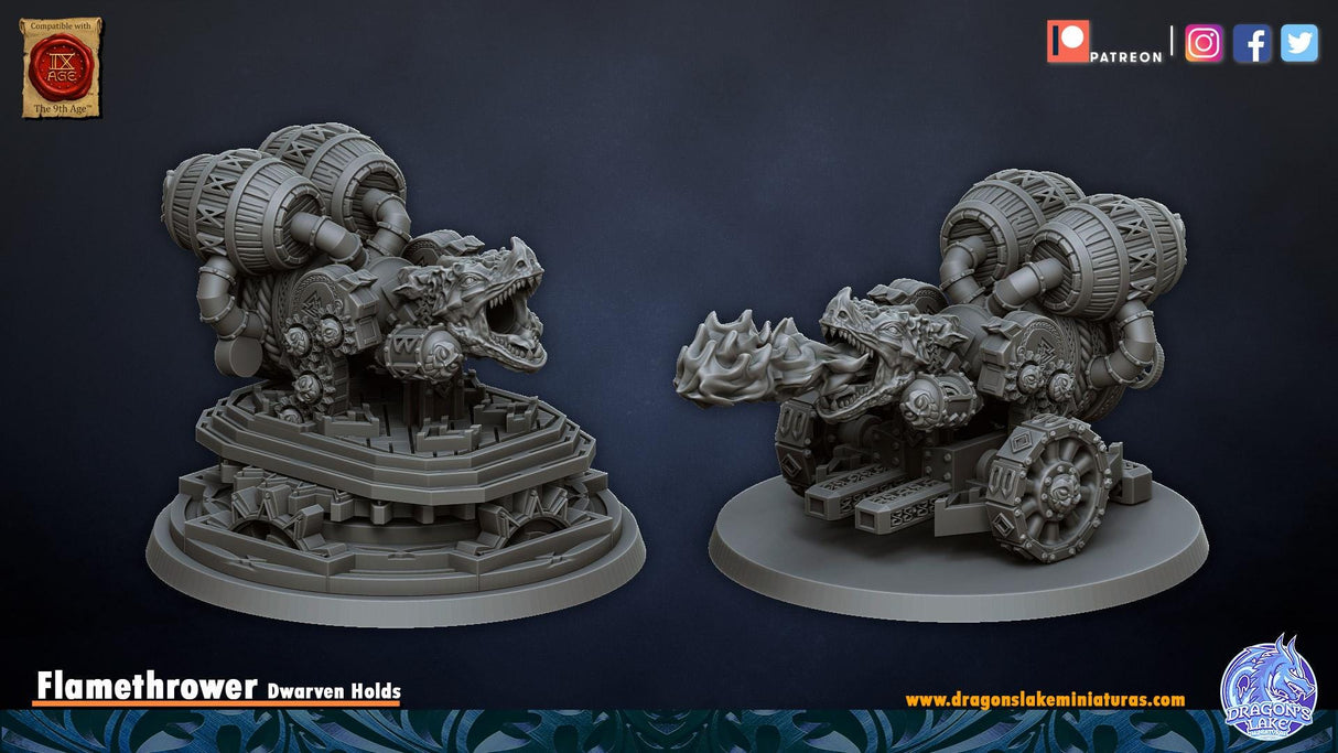 Dwarf Flamecannon