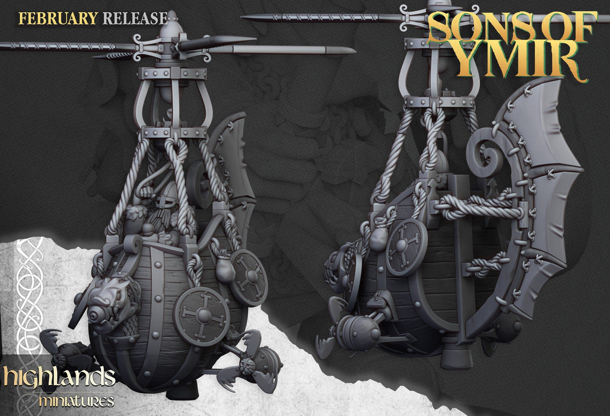 Dwarfs Flying Machine