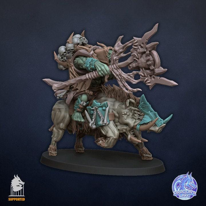 Orc Shaman on Wild Boar
