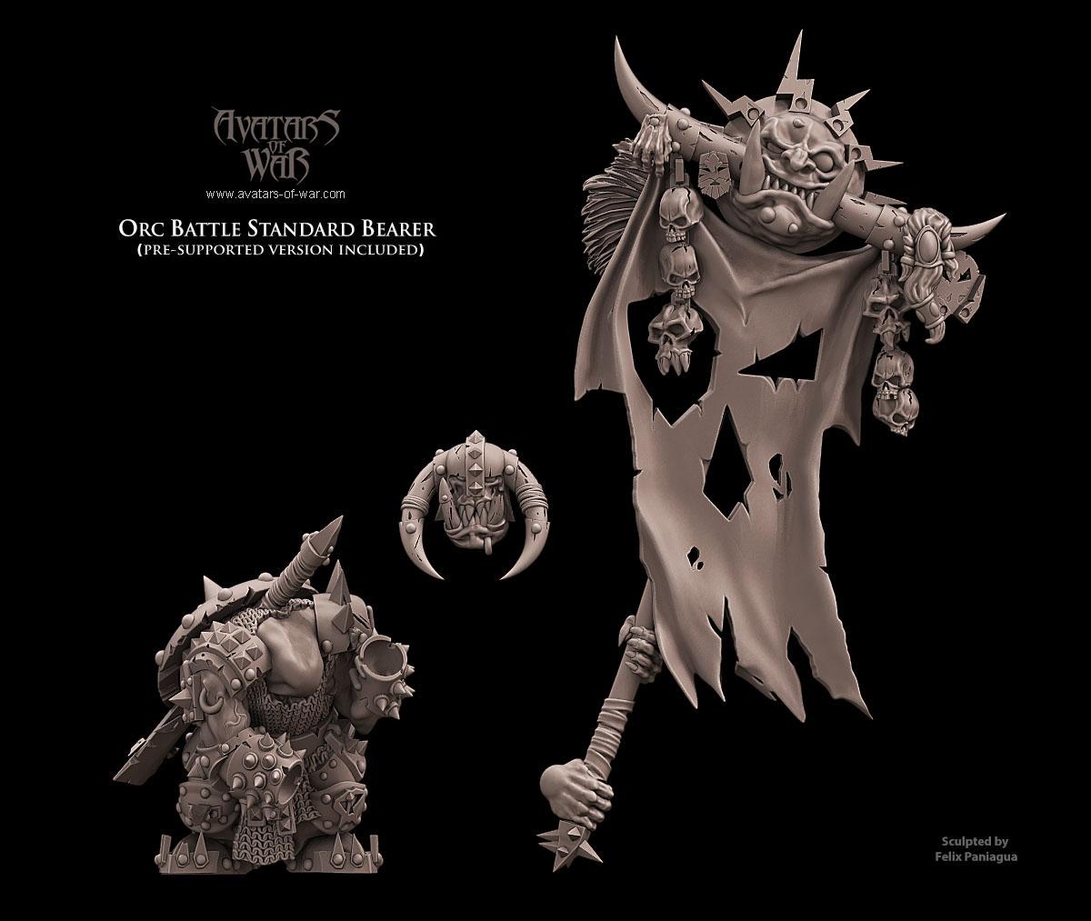 Orc Battle Standard-Bearer