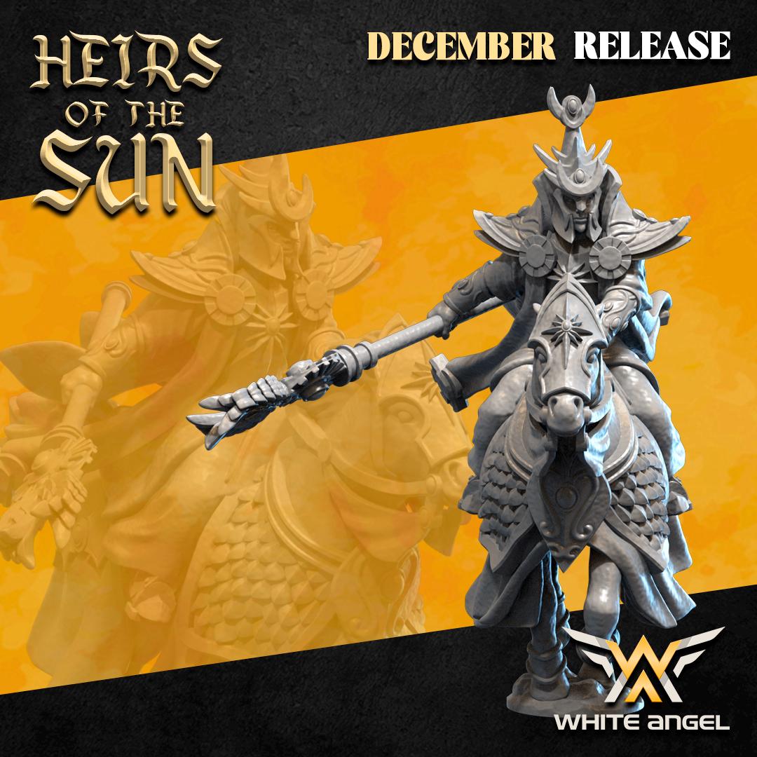 Archmage of the Sun on Horse