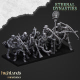 Ancient Skeleton with Bows