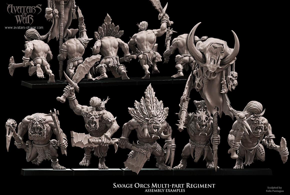 Savage Orc Warriors