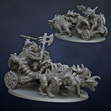 Beast Herds Raiding Chariot