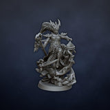 Dread Elves Sorceress on Foot