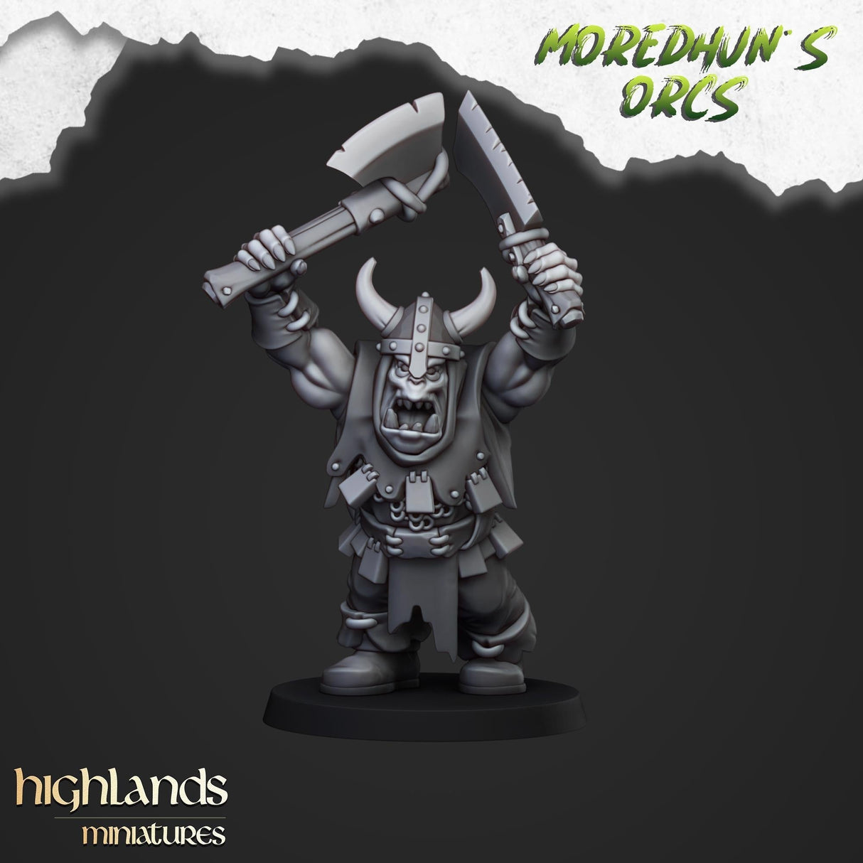 Cave Orcs with Two-Hand Weapons