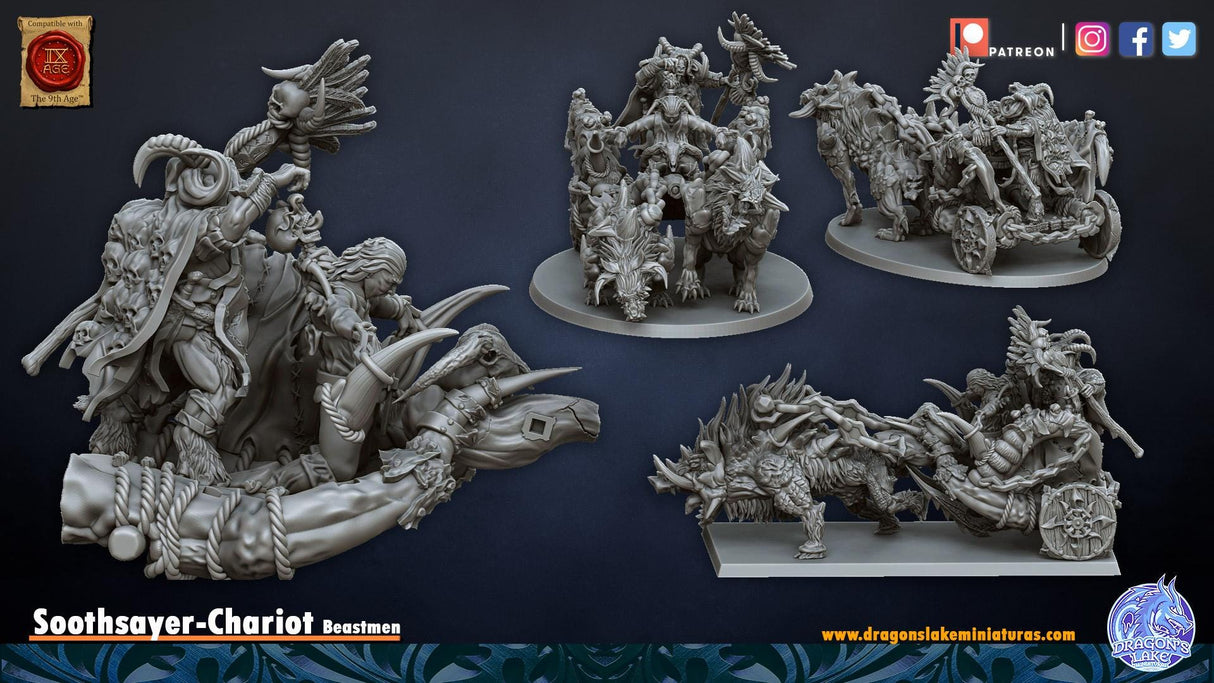 Beast Herds Soothsayer on Chariot