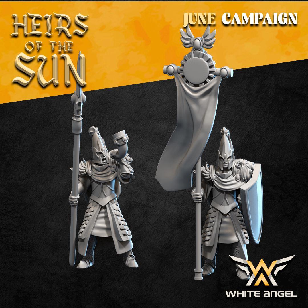 Lion Guards with Spears