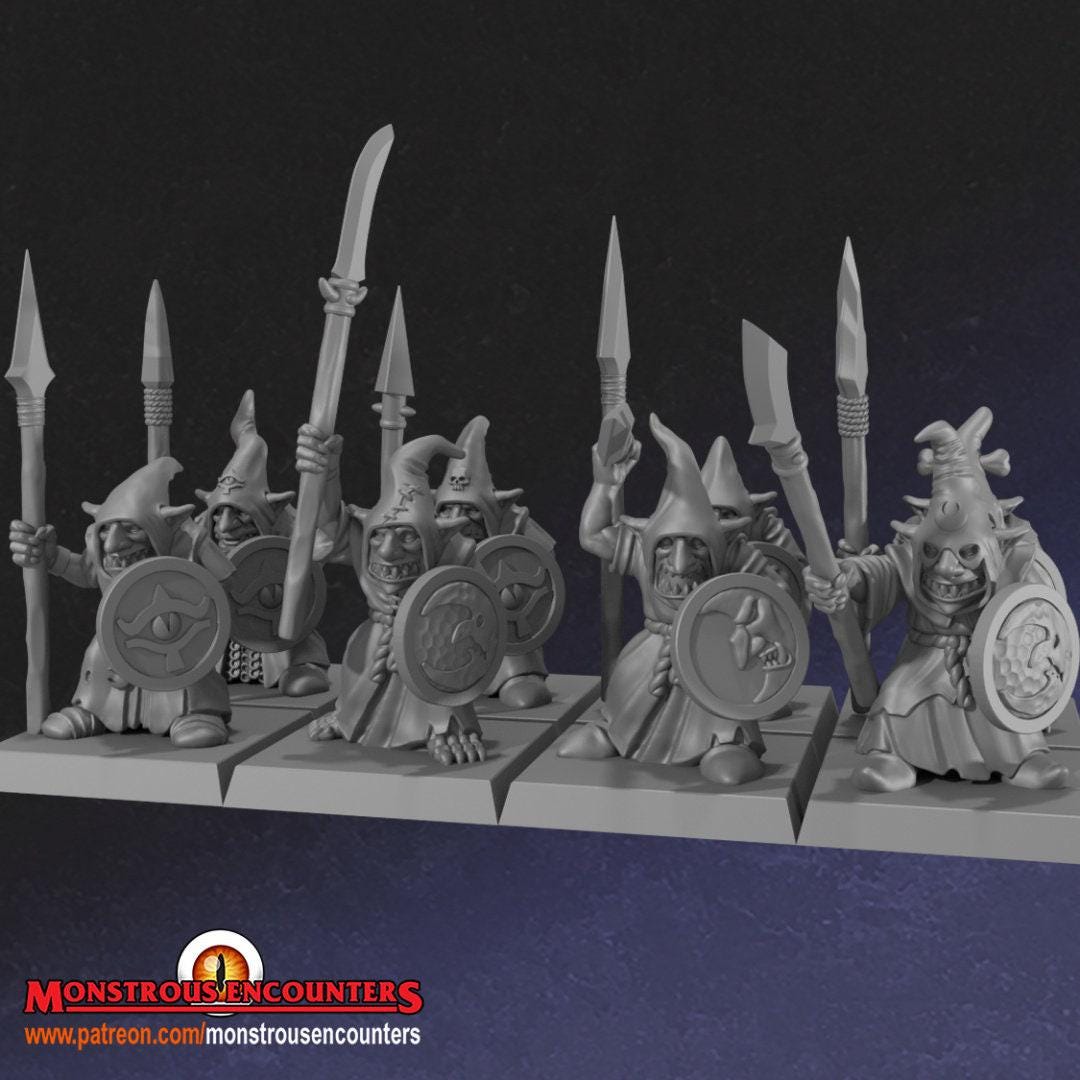 Cave Goblins with Spears
