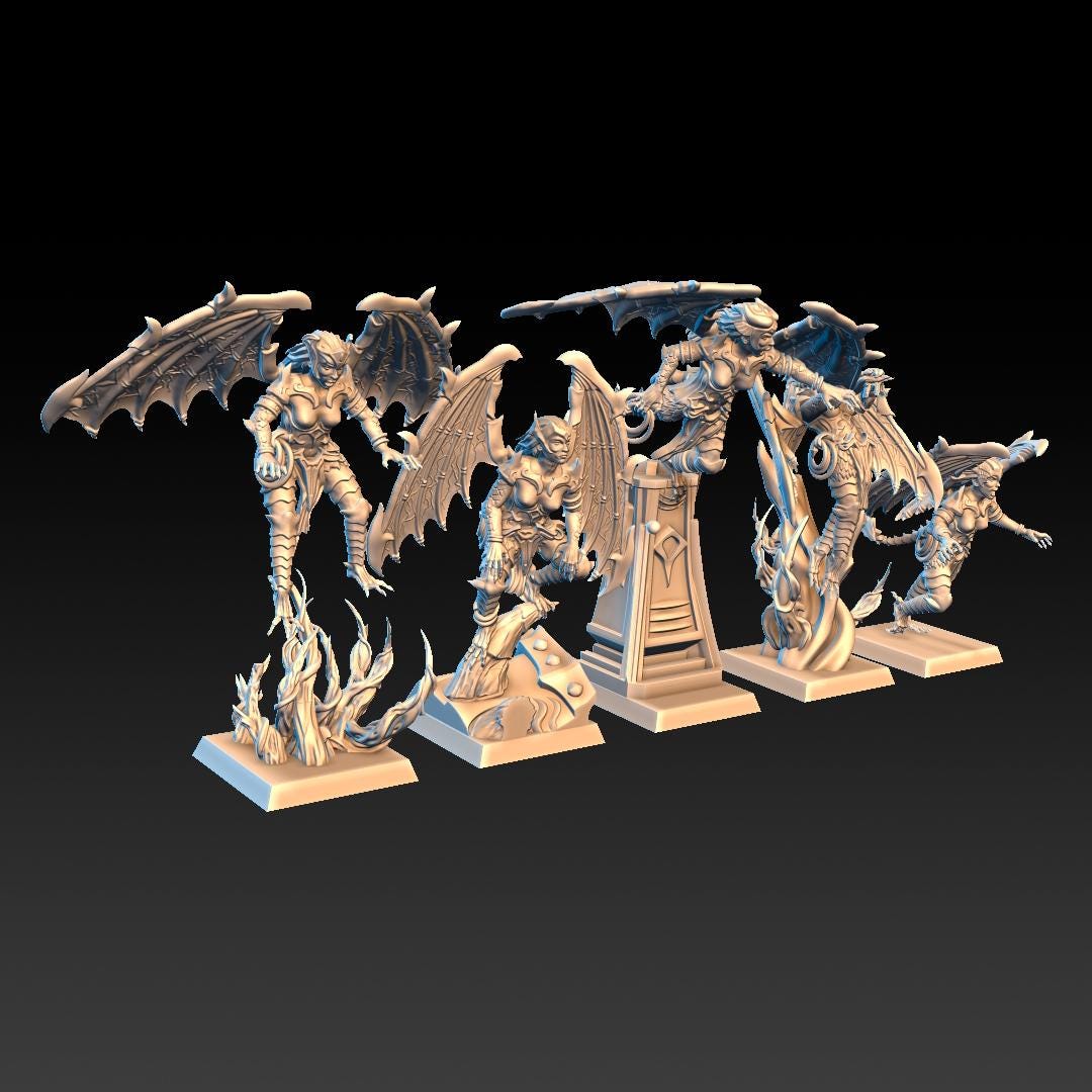 Dread Elves Harpies
