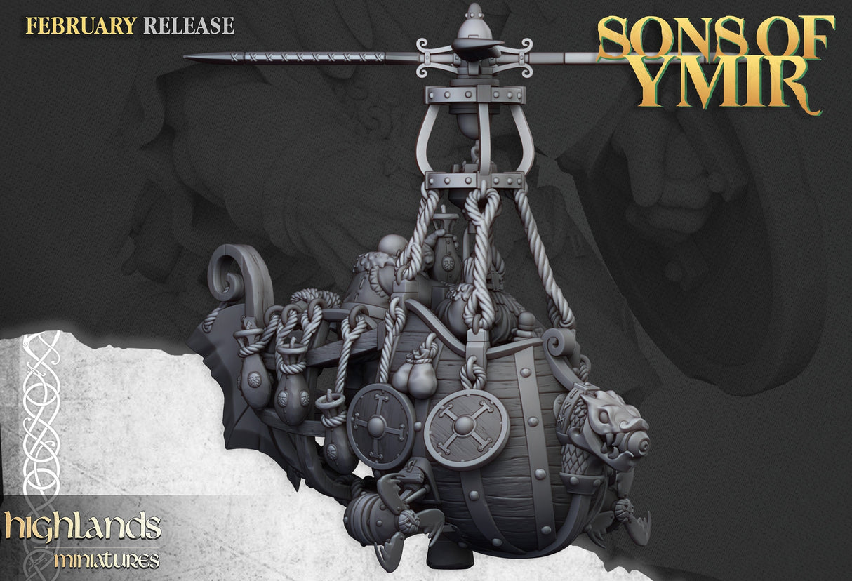 Dwarfs Flying Machine