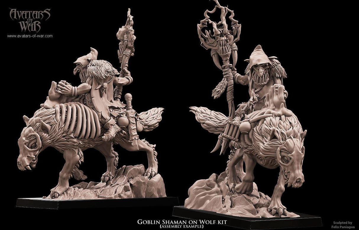 Goblin Shaman on Wolf