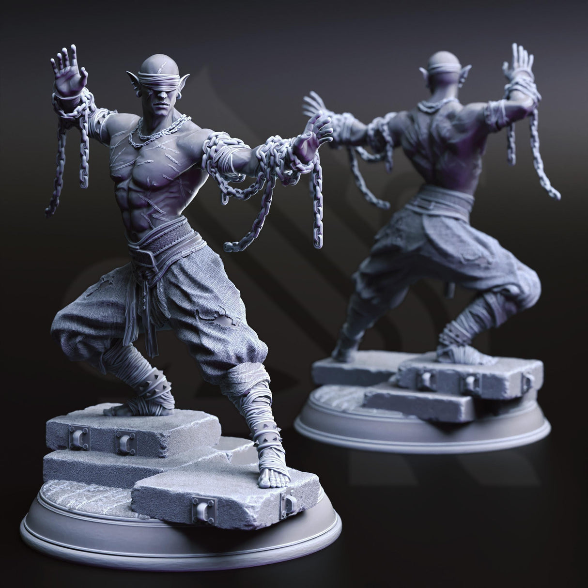 Uxas Vergos - The Awakened Monk