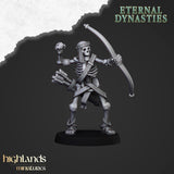 Ancient Skeleton with Bows