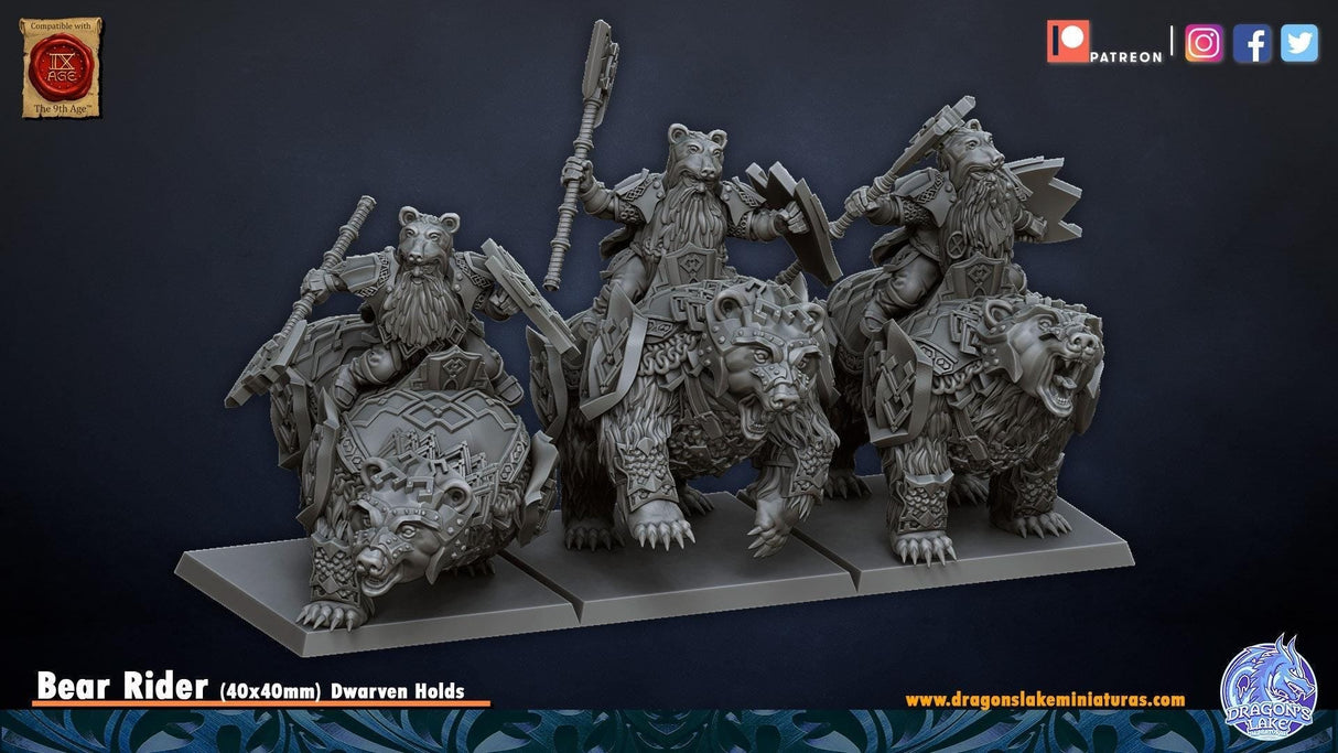 Dwarf Bear Riders