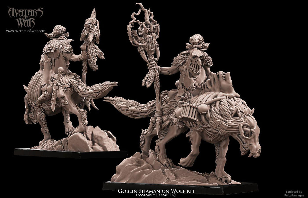 Goblin Shaman on Wolf