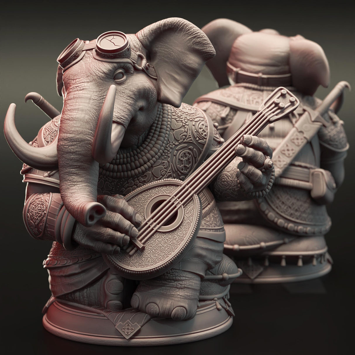 Mahogany - Ivory Bard