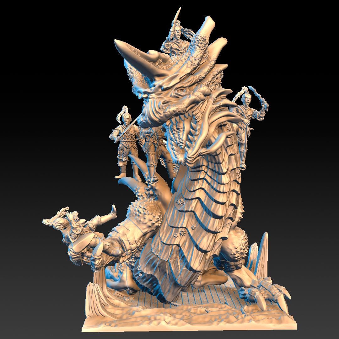 Dread Elves Leviathan