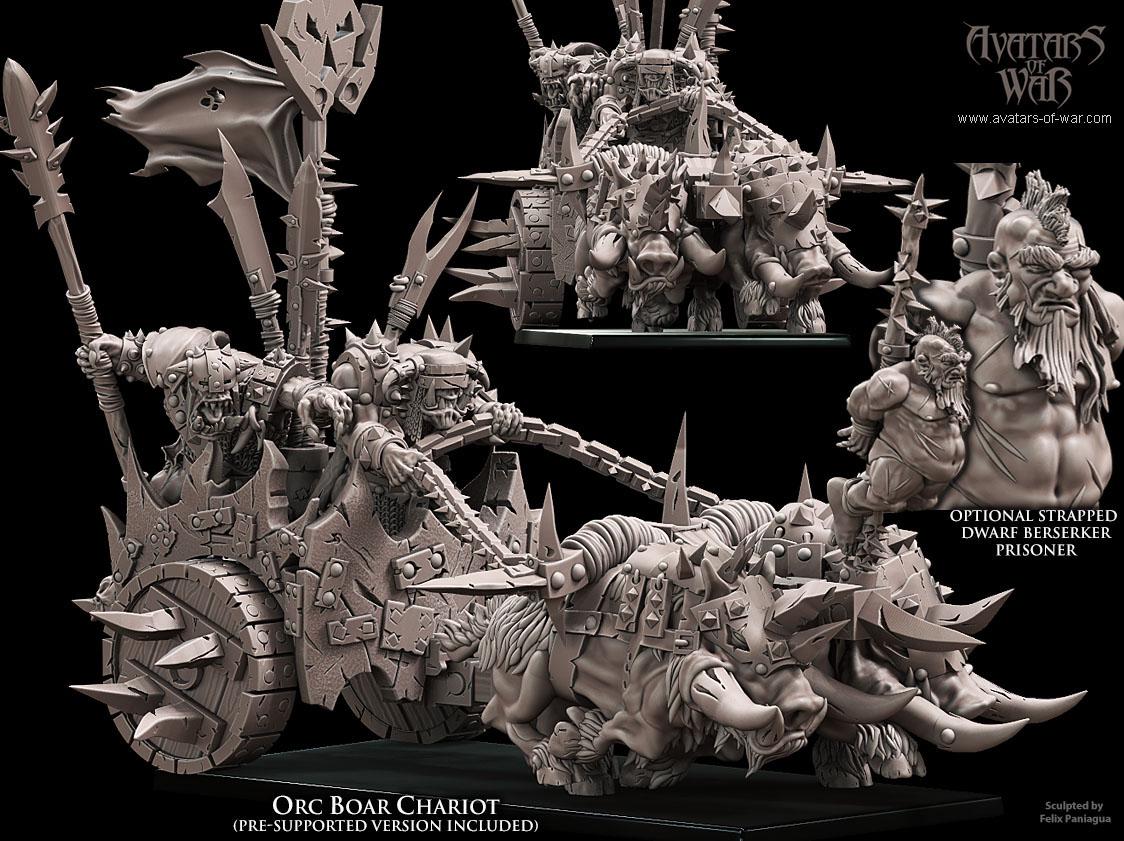 Orc Boar Chariot