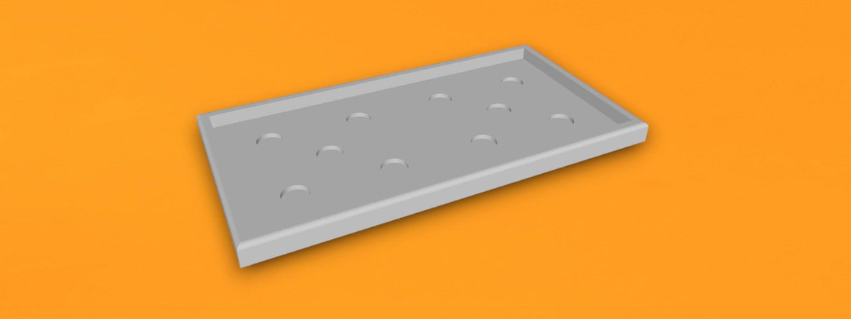 Movement trays for fantasy wargames Old World  WFB  T9A base size 30mm x 60mm