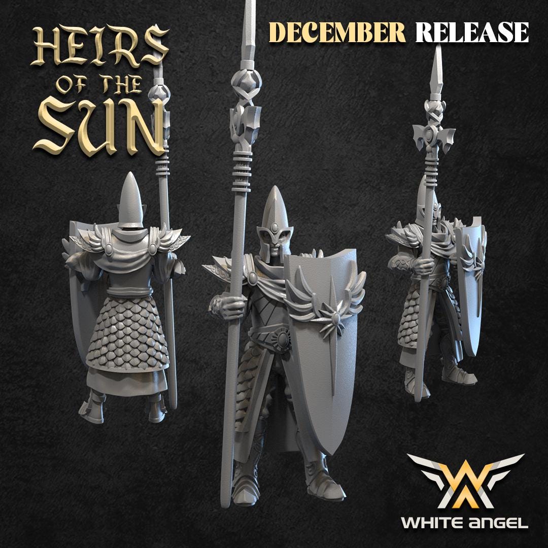 Guards of Light with Spear