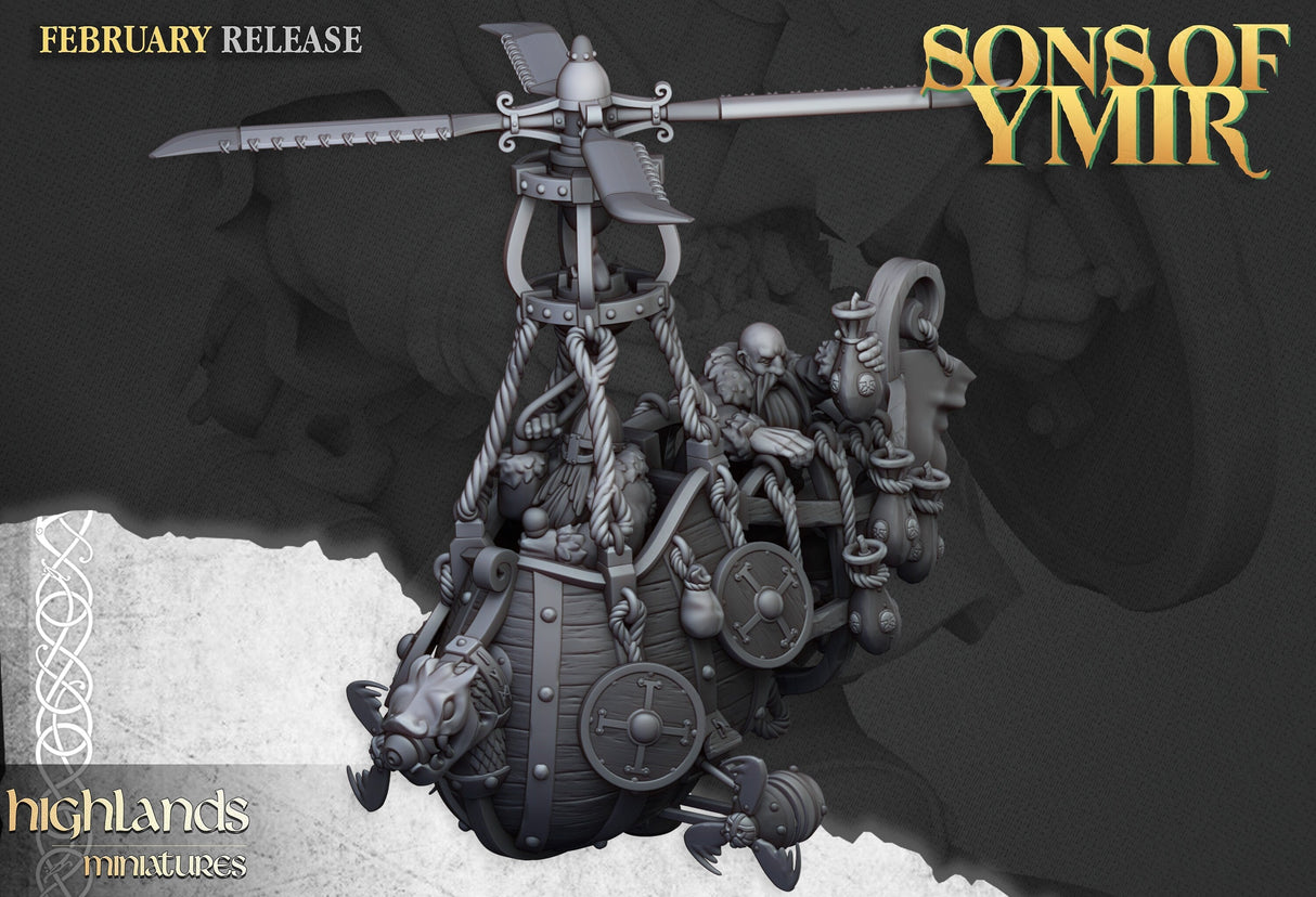 Dwarfs Flying Machine