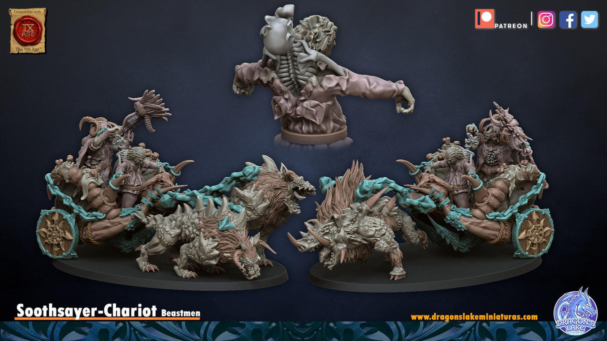 Beast Herds Soothsayer on Chariot