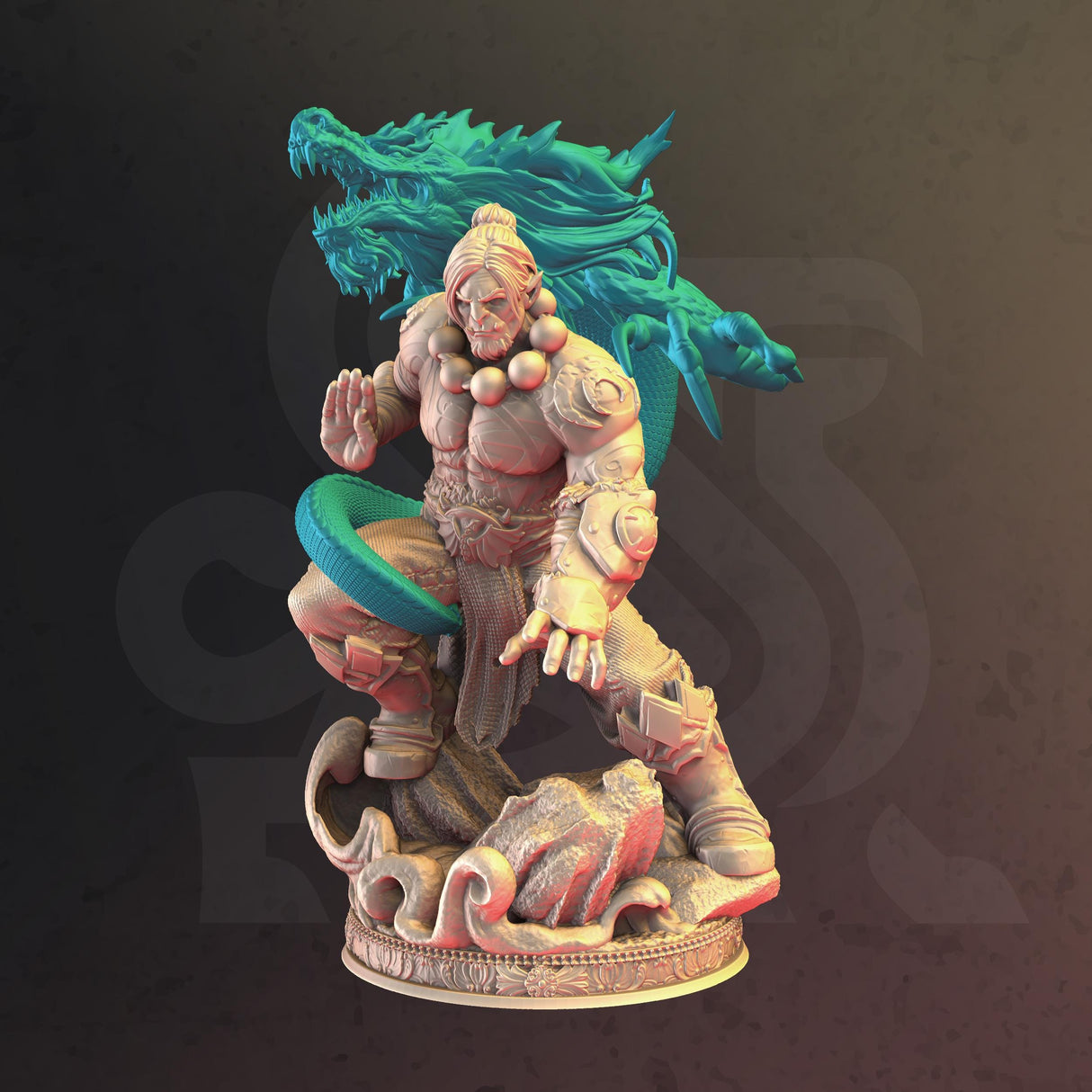 Draak - Half-Orc Monk