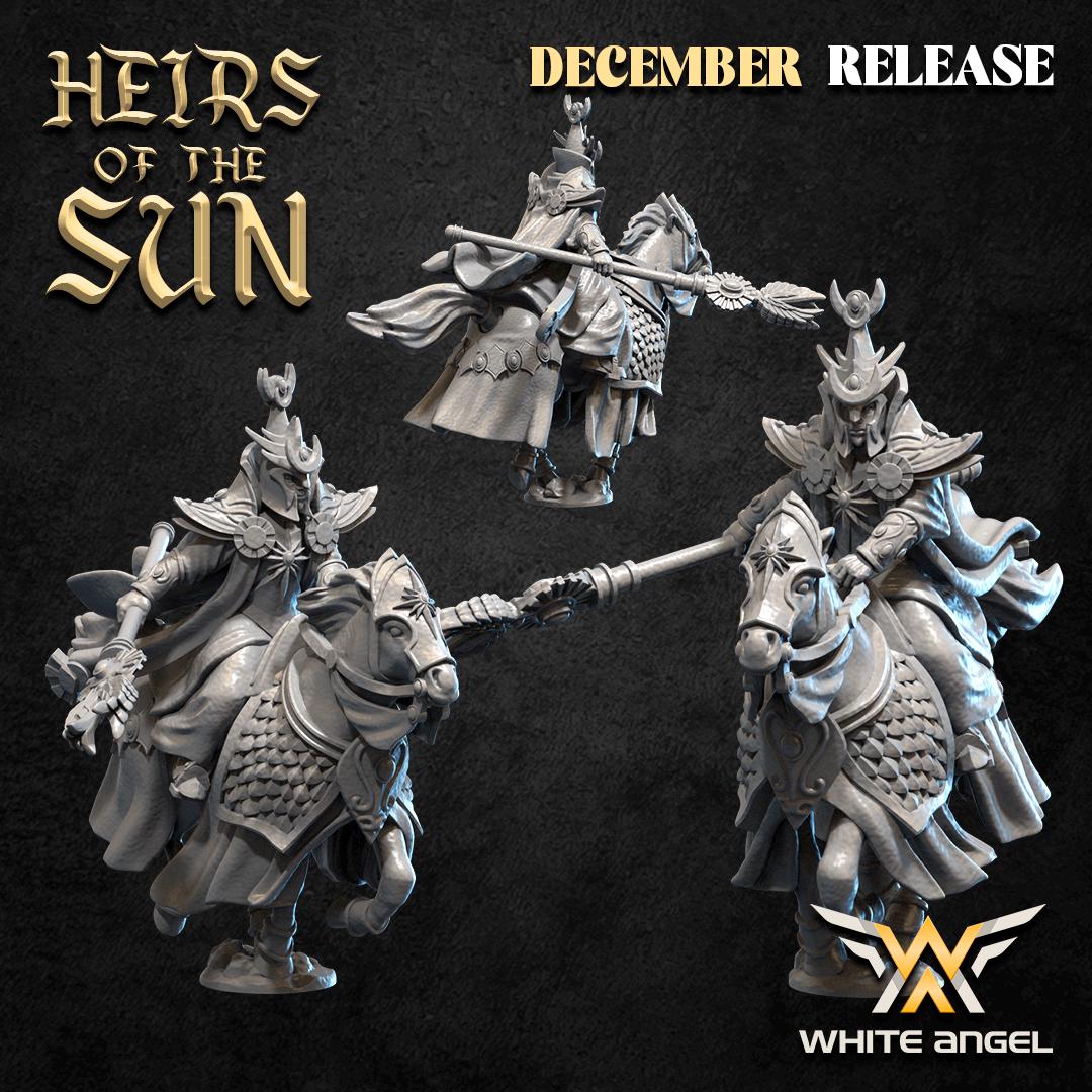 Archmage of the Sun on Horse