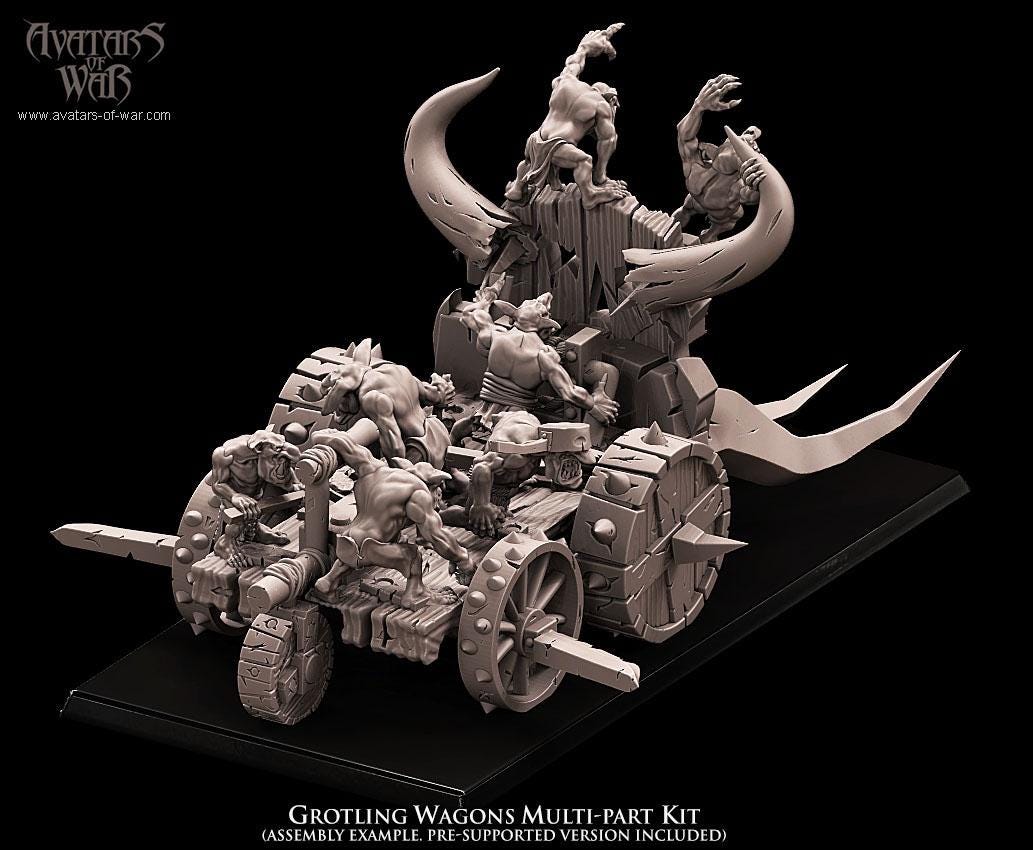 Goblin Grotling Battle Wagon