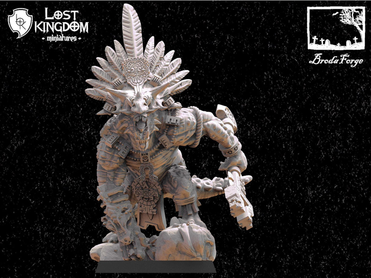 Tlaloc the Osprey Lost Kingdom Miniatures