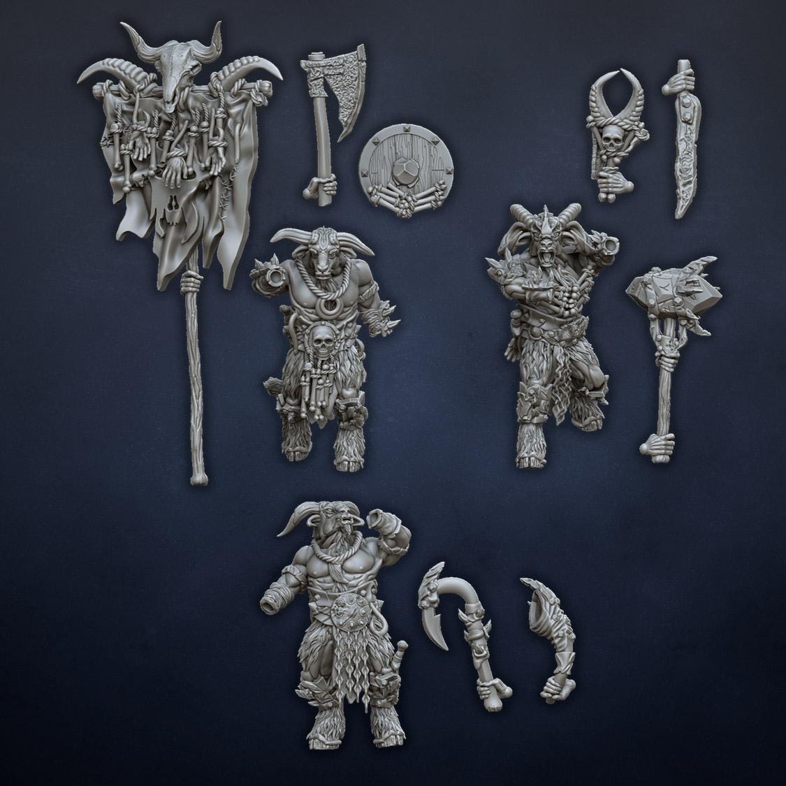 Beast Herds Wildhorns