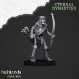 Ancient Skeleton with Bows