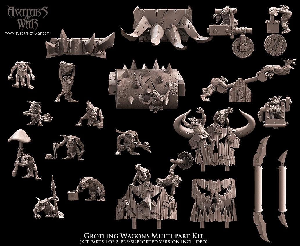 Goblin Grotling Battle Wagon
