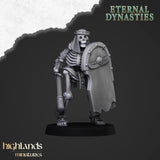 Ancient Skeleton with Melee Weapon