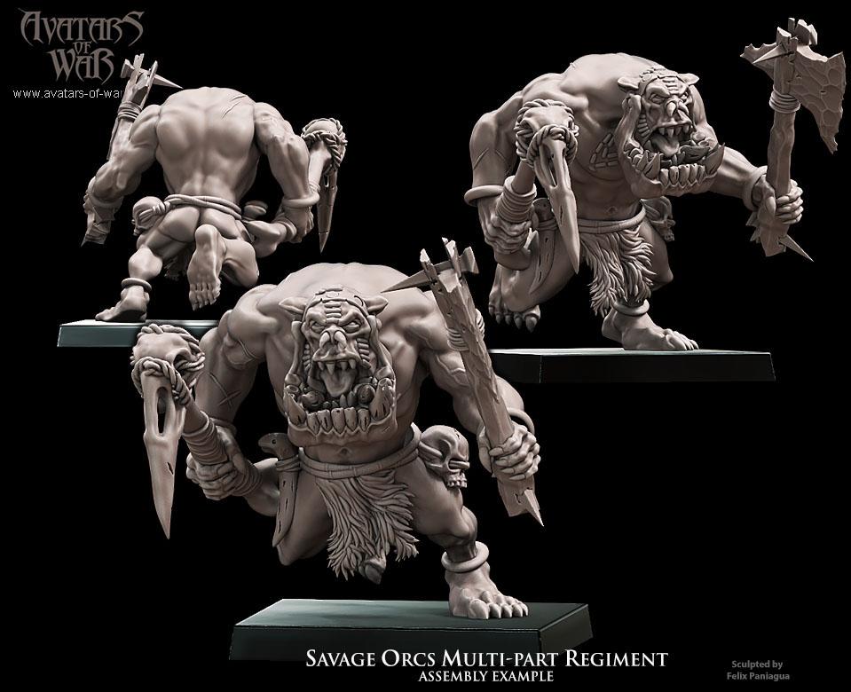 Savage Orc Warriors