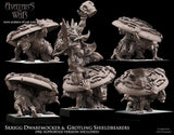 Goblin King Dwarfmocker  Shieldbearers